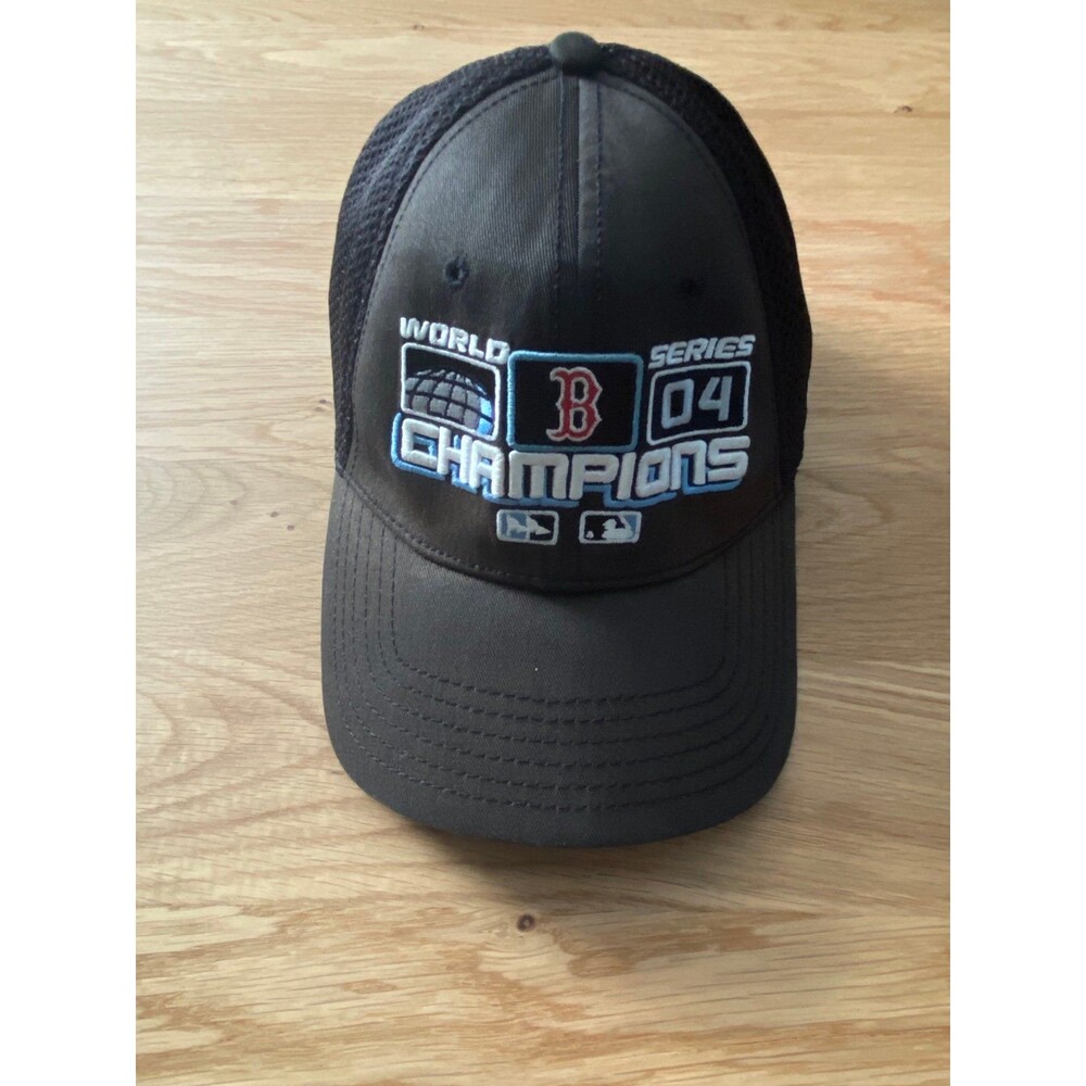 Boston Red Sox MLB Baseball Cap 2004 World Series Champions New Era Hat OSFA